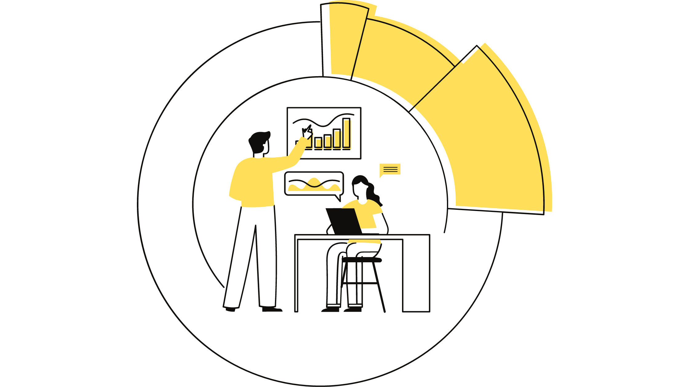 People working on tools for product demand research